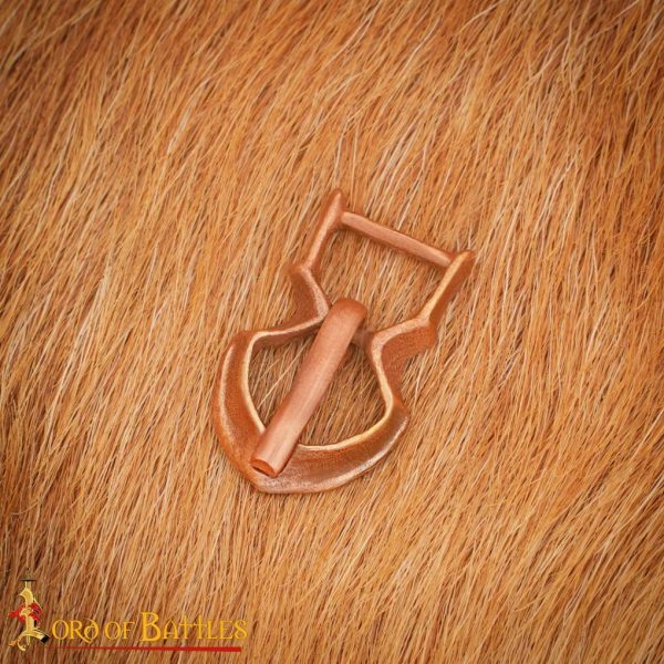 Medieval Small Belt Buckle Lost-wax Cast Bronze - Image 5
