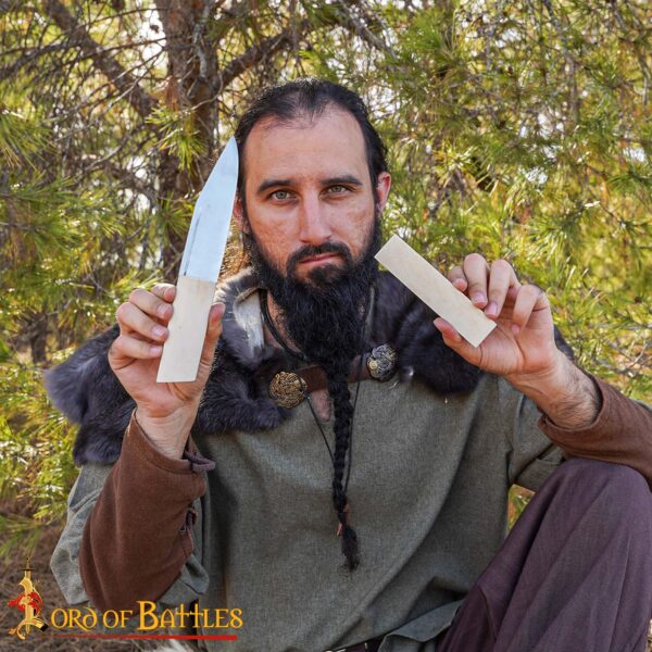 Medieval Genuine Bone Knife Handle - Image 2