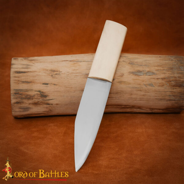 Medieval Genuine Bone Knife Handle - Image 4