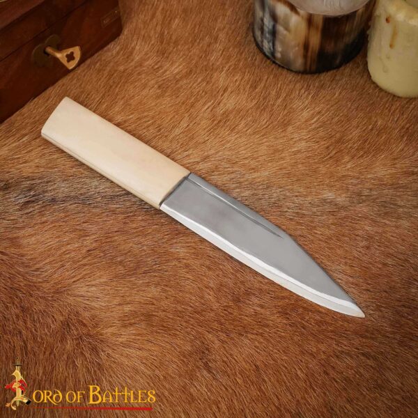 Medieval Genuine Bone Knife Handle - Image 6