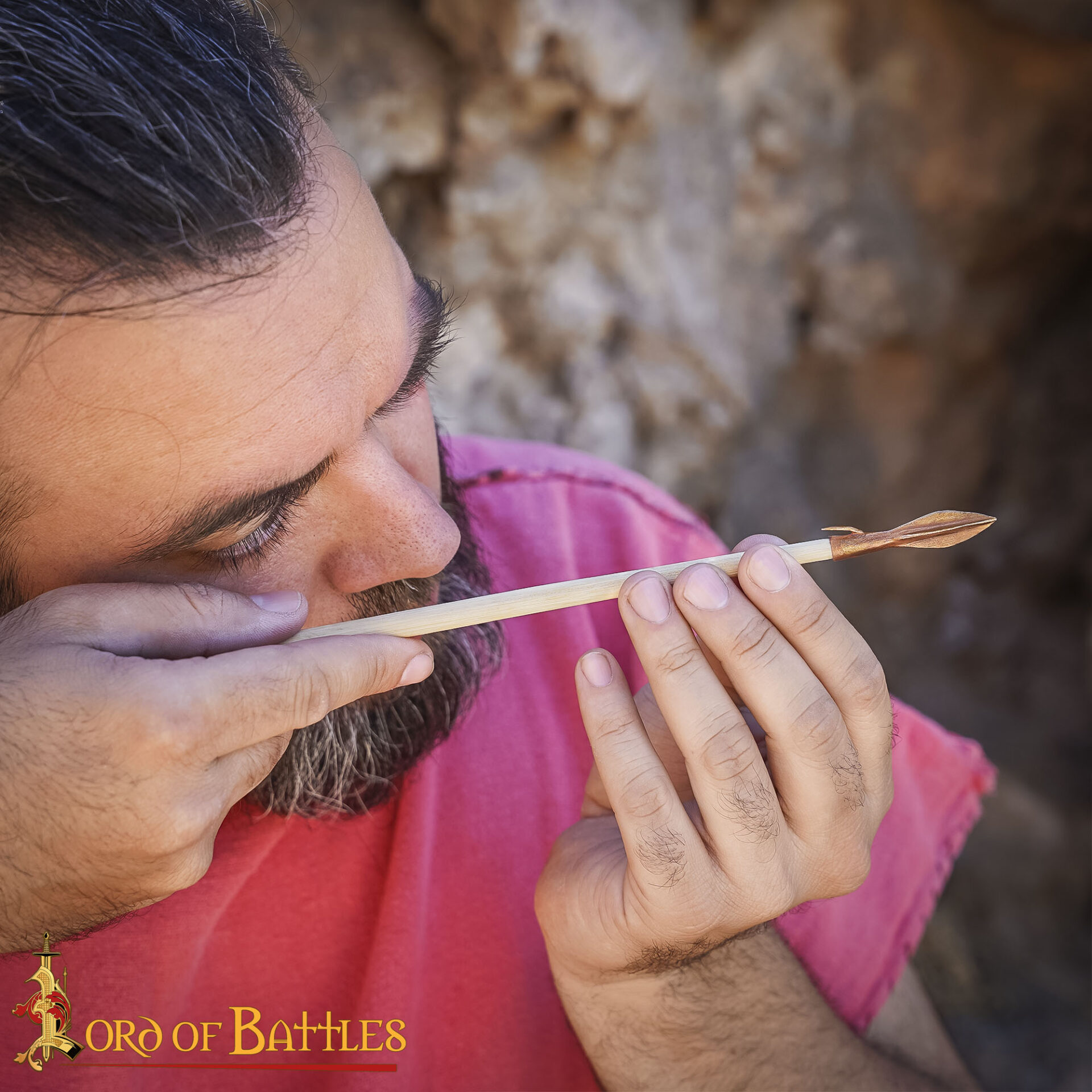 Lost-wax Cast Bronze Small Arrowhead-26487BZ 1