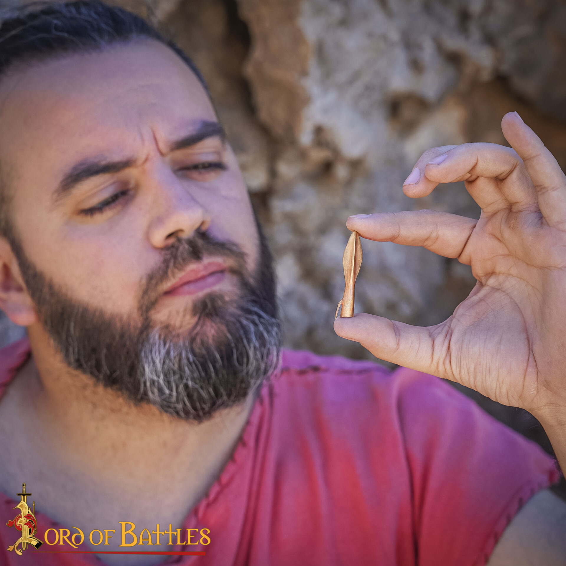 Lost-wax Cast Bronze Small Arrowhead-26487BZ 4