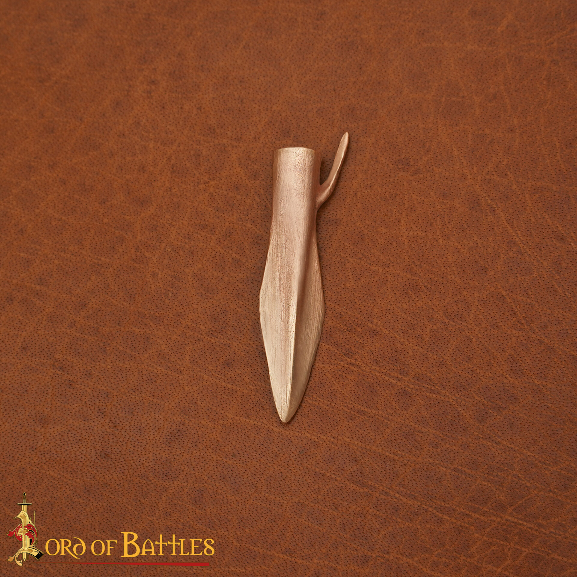 Lost-wax Cast Bronze Small Arrowhead-26487BZ 6