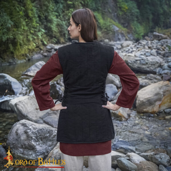 Medieval Lady Gambeson with Real Padding - Image 5