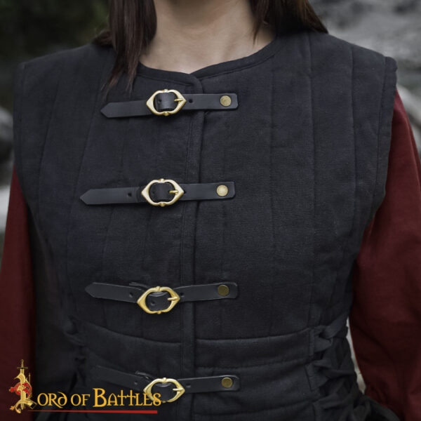Medieval Lady Gambeson with Real Padding - Image 6