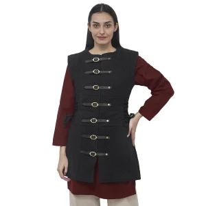 Sleeveless padded gambeson