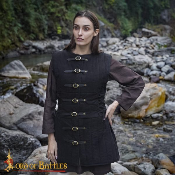 Medieval Lady Gambeson with Real Padding - Image 4