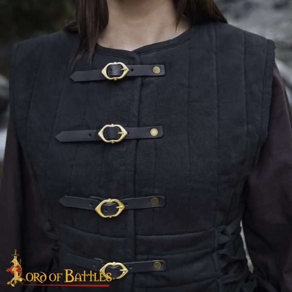 Medieval Lady Gambeson with Real Padding - Image 6