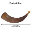 Medieval Viking Fully Functional Bigul Handcrafted Genuine Ox Horn