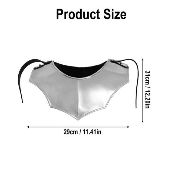 Medieval Knightly Avenger Steel Gorget