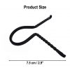 Iron Hand Forged Drinking Horn Rack Rustic Medieval Accessory