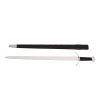 Decorative Viking Sword Five-Lobed Pommel Medieval Blade with Scabbard