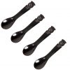 Authentic Medieval Horn Spoon Set of 4 Genuine Handcrafted Ox Horn