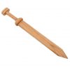 Roman Gladius Handcrafted Wooden Sword with Historical Design