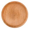 Viking Feast Wooden Wide Bowl Hand Crafted Useful Hardwood Cutlery