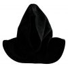 Executioner Suede Leather Hood with Collar
