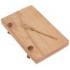 Roman Wax Tablet with Pure Brass Stylus Functional Wooden Accessory