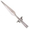 Winged Spear Head Hand Forged from Tough Carbon Steel