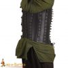 Anne Bony Handcrafted Under - bust Leather Corset