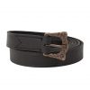 Viking leather Belt | Celtic Knot Work Buckle and Belt chape| Genuine Leather| Handmade