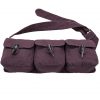Medieval Triple Pouch Cotton Canvas Belt
