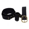 Medieval Genuine Leather Belt with Sword Hanger
