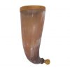Medieval Viking Fully Functional Bigul Handcrafted Genuine Ox Horn