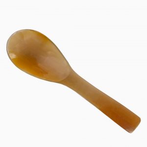 1pc Cow Horn Spoon 12cm