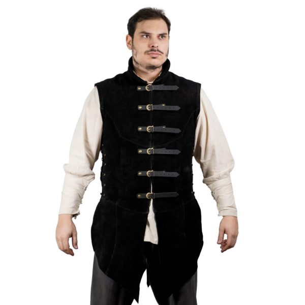 Supple Suede 'Adrián' Leather Jerkin
