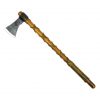 Viking Warrior Axe with Leather Sheath Hand Forged Carbon Steel Head