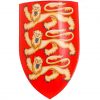 King Richard The Lionheart Decorative Steel Shield Royal Coat of Arms