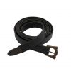 Medieval Genuine Leather Belt Viking Knot Work on Antiqued Brass Fittings