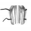 Medieval Three Plate Greaves Steel leg Armor