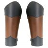 Elvish Leather Bracers Handcrafted Genuine Leather Arm Protection