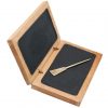 Roman Wax Tablet with Pure Brass Stylus Functional Wooden Accessory