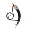 Medieval Viking Gun Powder Horn Functional Genuine Horn Accessory