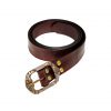 Handcrafted Genuine Leather Belt with Embossed Design