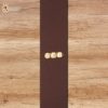The Ellipses Pure Solid Brass Leather Mounts Set of 5 Functional Accessory