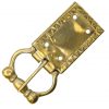 Medieval Pure Solid Brass Belt Buckle Functional Clothing Accessory
