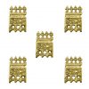 Ornate Viking Pure Solid Brass Belt End Chape