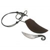 Viking Feasting Hand Forged Knife with Genuine Leather Sheath