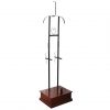 Full Armour Display Steel Stand Hardwood Base Medieval Décor