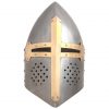 Medieval Sugar Loaf Helmet Crusader Knight helm 16 gauge
