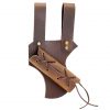 Medieval Leather Sword Frog with Adjustable Holder