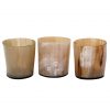 Medieval Viking Horn Shot Glasses Set of 3 Genuine Horn Accessory
