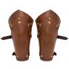 Medieval Handcrafted Genuine Leather Bracers
