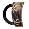 Medieval Viking Drinking Horn Beer Mug Handcrafted Genuine Ox Horn