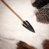 Late Medieval Swallow Tail Arrowhead Hand Forged from Iron