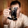Medieval Viking Drinking Horn Beer Mug Handcrafted Genuine Ox Horn