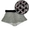 Round Ring Chainmail Skirt, Riveted, ID 10 mm, Natural